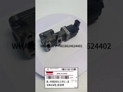 8-98001191-2 ISUZU 4HK1 8-98238247-0 EGR VALF ASSY ZX170 ZX225 ZX270 ZX330 ZX400 EKSKAVATÖR İÇİN