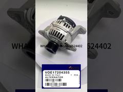 KBZE 17204355 11170321 VOLVO EKSKAVATÖR ALTERNATÖR 24V 80A EC140B  EC210B EC290B EC360B EC460B İÇİN