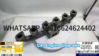 KBZE 384-2286 T412663 3778M282 EGZOZ MANİFOLDU 320D2 323D2 924K 930K 535D 545D CAT C6.6'YI DEĞİŞTİRİN