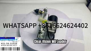 421-56-21520 KOMATSU 159800-4070 OEM SILECEK MOTORU KOMPLE WA100 WA200 WA300 WA400 WA500 WA600 W IÇIN UYAR