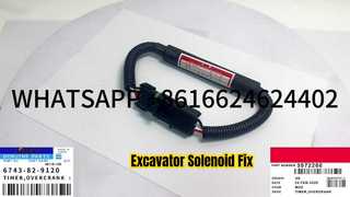 KBZE 6743-82-9120 2868039 FLAMEOUT SOLENOID ZAMAN AŞIRI KRANK 3972266 37B0099 SY215 XE215 LG922E JS