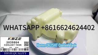 KBZE OEM KALİTE 2039864 HAMM 3625HT MERDANE KOMPAKTÖRLER İÇİN SOĞUTMA SIVISI TANKI DEĞİŞİMİ