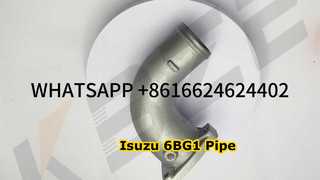 8-98180384-0 1-14112756-0 ISUZU 6BG1 MOTOR BORUSU;HITACHI ZAX200-5 ZAX240-3 ZAX250 ZAX260 İÇİN GİRİŞ