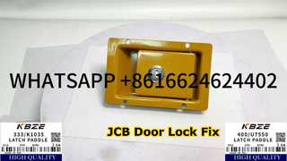 KBZE MARKA 333/K1035 JCB 400/U7550 YAN KAPı KILIDI JS205 JS215 NXT215 EKSKAVATÖR DEĞİŞTİRİN