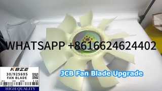 JCB 30/925695 FAN BLADE 8H 9B FOR JS215 JS220 INDIA EXCAVATOR FITS CUMMIN S 6BT5.9 MUTLAŞ