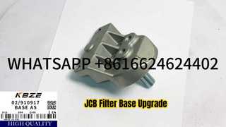 KBZE OEM 02/910917 FILTRE TABANı JCB JS205 JS215 JS220 NXT215 EKSKAVATÖR IÇIN UYAR