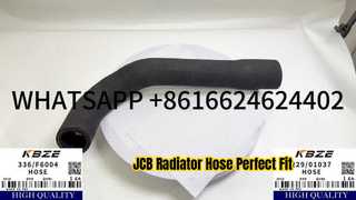 KBZE OEM 229/01037 336/F6004 RADYATÖR HORTUMU JCB JS200 JS205 JS215 NXT215 EKSKAVATÖRÜ DEĞİŞTİRİN