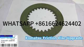 KBZE 714-07-12670 7140712670 KOMATSU WA200 WA250 WA300 WA320 WA380 WA4 İÇİN OEM KALİTELİ SÜRTÜNME DİSK