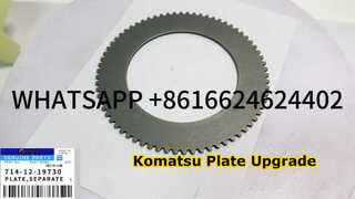 7141219730 KOMATSU 714-12-19730 PLAKA;SPERATÖR İÇİN WA300 WA320 WA350 WA380 WA400 WA420