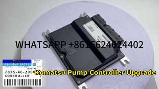KOMATSU 7835-46-2000 7835-46-2001 7835-46-2002 POMPA KONTROL CİHAZI PC128US-8 PC138US-8