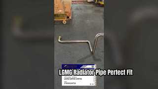 KBZE 27030124721 RADYATÖR BORUSU MADENCİLİK EKİPMANLARI İÇİN LGMG CMT86 CMT96 CMT106 KAMYONA UYAR