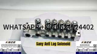 KBZE MARKA 61023518 SANY 152301000630A 60136331 ANTI LAG SOLENOID GRUBU SY195 S205 S210 SY215 SY