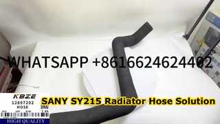 SANY 12897202 SY215 EKSKAVATÖR İÇİN RADYATÖR HORTUMU CUMMIN S 6BT DİZEL MOTOR UYAR