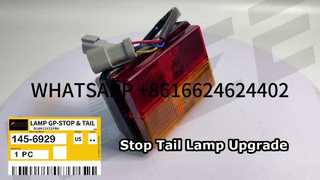 KBZE 145-6929 1456929 LAMBA GP-STOP & KUYRUK CAT 914G HA771 IT14G 924G 930G 950H'ye uyar