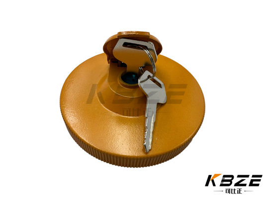 HIGH QUALITY KOMATSU PC FUEL TANK CAP / FUEL FILLER CAP WITH 2 KEY REPLACEMENT FOR KOMATSU EXCAVATOR