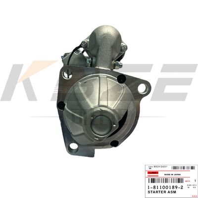 KBZE 1-81100189-2 1-81100189-0 HITACHI EX200-1 4.5KW 11T 24V STARTER MOTOR FOR ISUZU 6BD1 ENGINE