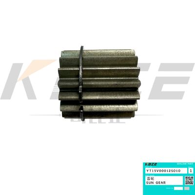 KBZE Replacement Kobelco YT15V00012S010 Final Drive Sun Gear Fits SK70 SK75 SK80 Excavator Travel Motor Spare Parts