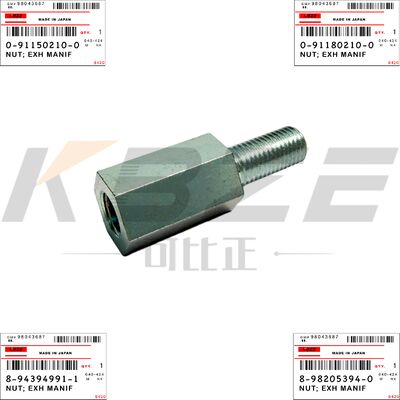 HITACHI ZX330 ZX350 ZX500 8-94394991-1 8-98205394-0 ISUZU 6HK1 EXHAUST MANIFOLD NUT 0-91150210-0 0-91180210-0