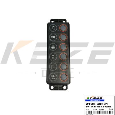 KBZE 21Q6-30601 HYUNDAI EXCAVATOR 21Q630601 MEMBRANE SWITCH ASSY FOR R140-9 R160-9 R180-9 R210-9 R300-9 R480-9