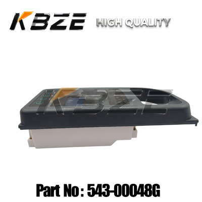 KBZE DAEWOO Monitor Gauge Panel 543‑00048G For Doosan Excavator DH140‑7 DH180‑7 DH220‑7 DH300‑7 DH470‑7 DH500‑7