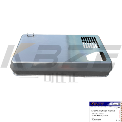 KBZE BRAND 310605293 ENGINE BONNET COVER FITS INDIA TYPE XCMG XE200 XE215 EXCAVATOR