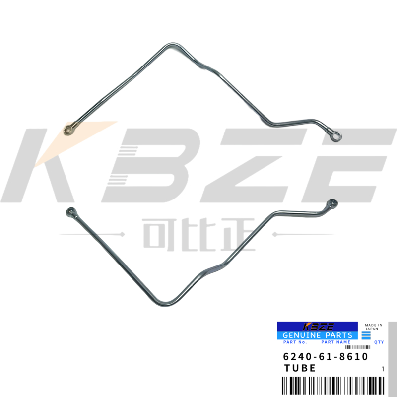 KBZE 6240-61-8610 6240618610 TURBOCHARGER WATER PIPE FOR PC1250-8 WA600 KOMATSU SAA6D170E-3 ENGINE