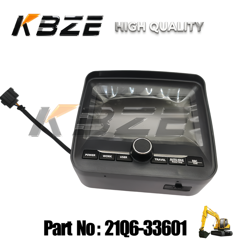 KBZE HYUNDAI 21Q6-33601 MONITOR PANEL PREMIUM QUALITY FOR HYUNDAI R140-9 R160-9 R180-9 R210-9