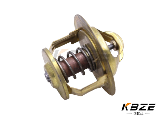 KOMATSU 600-421-6120 6004216120 TERMOSTAT EXKAVATOR 76.5°C KOMATSU 6D105 PC200-5 PC220-5 için değiştirme