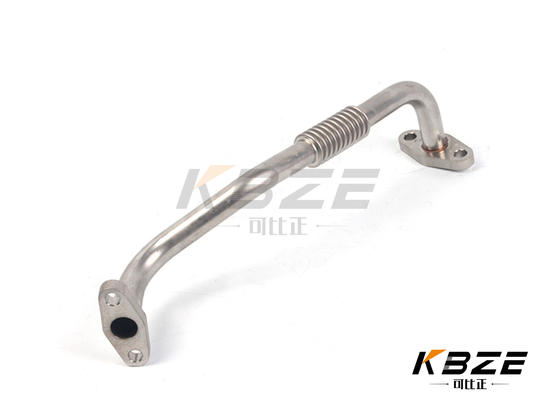 KOBELCO J05E S2410-72140 S241072140 TURBOCHARGER OIL RETURN PIPE/FEED TUBE SK200-8 SK210-8 SK250-8 için değiştirme