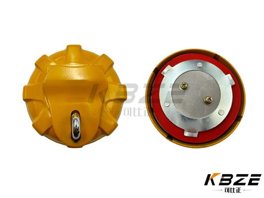 Yüksek Kaliteli KOMATSU PC Yakıt Tankı Kapağı / Yakıt Doldurucu Kapağı KOMATSU KAZATICISINİN 2 KEY'I ALTIRIŞI