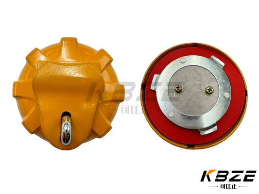 Yüksek Kaliteli VOLVO EC Yakıt Tankı Kapağı / Yakıt Doldurucu Kapağı VOLVO EXKAVATOR için 2 anahtarlı yedek