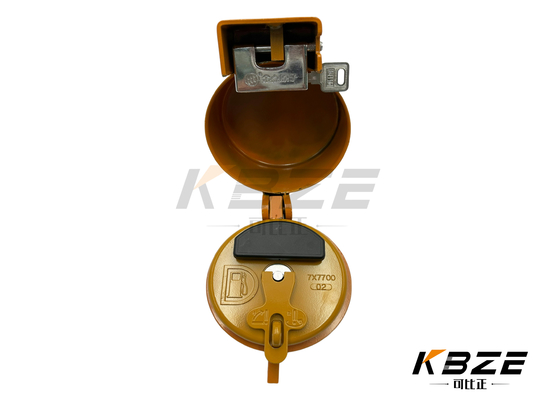 E307 E320 SK450-6 Φ110MM Yüksek Kaliteli Ekstra Hırsızlık Karşıtı Yakıt Tankı Kapağı/Kütle KOBELCO EXCAVATOR için 2 Anahtarlı Yakıt Doldurucu Kapağı
