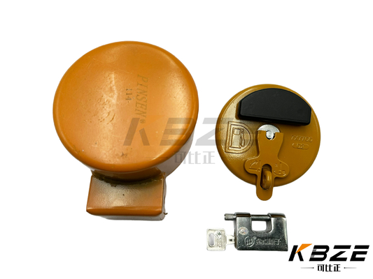 HD820 EX VOLVO Φ99MM Yüksek Kaliteli Ekstra Hırsızlık Karşıtı Yakıt Tankı Kapağı/Yakıt Doldurucu Kapağı HD EX VOLVO EXKAVATOR için 2 anahtarlı