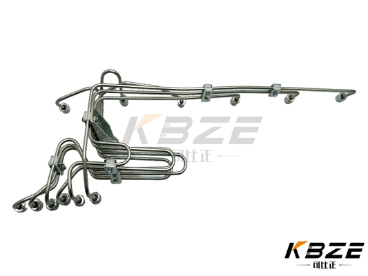 HYUNDAI R305-7 R335-7 için yüksek kaliteli Cummins 6CT8.3 NOZZLE BOLT 19MM yakıt enjeksiyon borusu / yüksek basınçlı yakıt hattı ASSY
