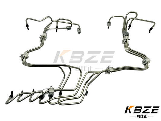 6D31 KOBELCO kazıcı için motor yüksek basınçlı yakıt enjeksiyon borusu seti