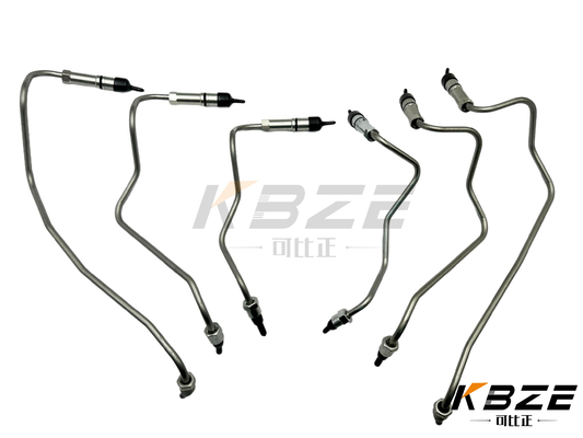 Yüksek Kaliteli KOMATSU SAA6D140E-3 PC650 6217 ′′ 71-5112 6217 ′′ 71-5122 Yakıt Enjeksiyon Tüpü / Yüksek Basınçlı Yakıt Hattı ASSY