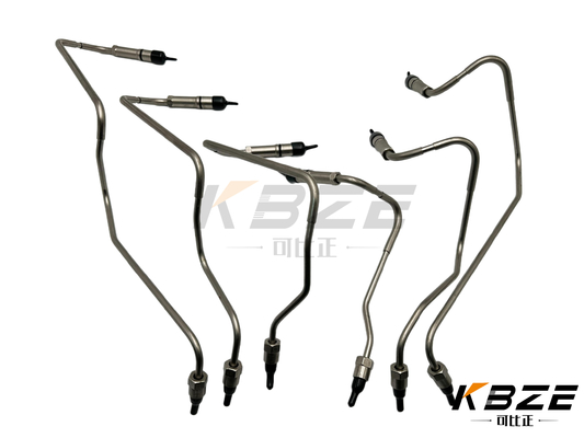 Yüksek Kaliteli KOMATSU SAA12V140E-3 Sol Taraf 6219-71-4211 6219-71-4221 Yakıt Enjeksiyon Çubuğu / Yüksek Basınçlı Yakıt Lini Assy
