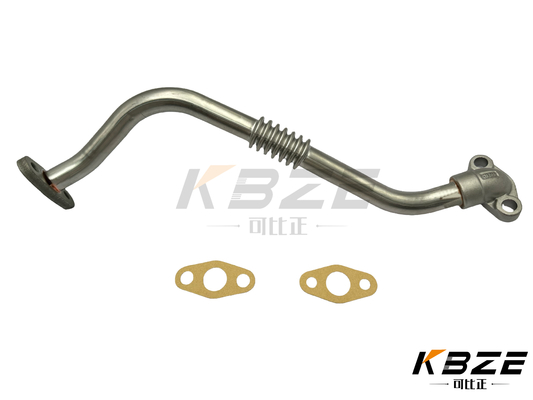 KBZE ME080452 MİTSUBISHI 4D32 MÖTORU için kazık makinesi TURBO DRAIN PIPE KATO HD450
