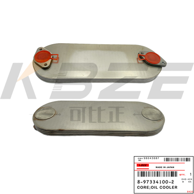 8-97334100-0 ISUZU 4HK1 8-97334100-1 8-97334100-2 4P MÖTOR YAĞLISI SOĞUTLAYICISI FITSZAX170 ZAX210 ZAX225 ZAX240 ZAX280
