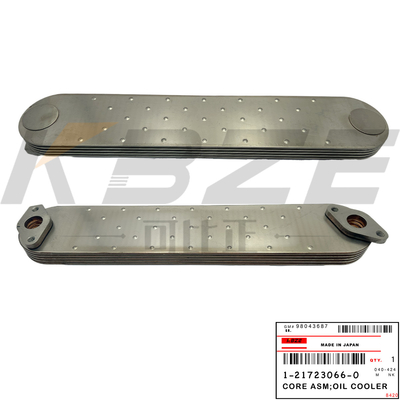 KBZE 5P Yağ Soğutucu Çekirdeği ISUZU 6HK1 1-21723066-0 UYUT HITACHI ZAX330 ZAX350 ZAX370
