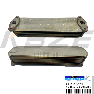 6152-62-2210 PC400 EXCAVATOR MÖTOR 3P 7P 8P 10P OIL COOLER CORE 6150-61-2111 6150-61-9320 FITS 6D125 MÖTOR