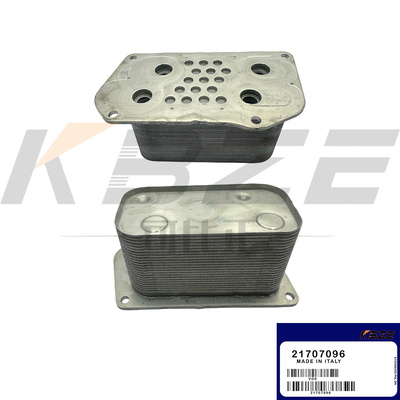 Volvo D6D VOE21707096 23P Yağ Soğutucu Çekirdeği Deutz BF6M2012 04252961 Exkavatöre Uygun
