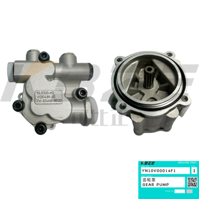 YN10V00014F1 KOBELCO SK200-6 SK210 SK250 SK290 SK330 EXCAVATOR için hidrolik dişli pompası