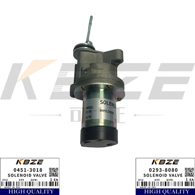04513018 02938080 DEUTZ BF4M2012C MOTORU 12V ALEV KESME SOLENOİDİ VOLVO EKSKAVATÖR İÇİN