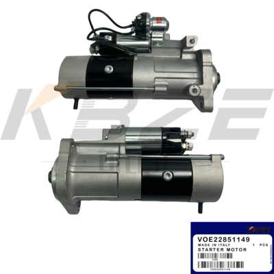 22851149 VOLVO D6E VOE22851149 24V 12T 5.5KW MARŞ MOTORU EC210 EC290 EKSKAVATÖR İÇİN